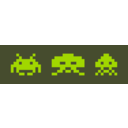 download Space Invaders By Rones clipart image with 315 hue color