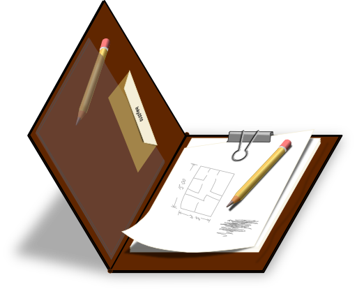 Brown Clipboard