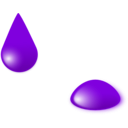 download Drops 1 clipart image with 90 hue color