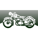download Motorbike Of The 1950ies clipart image with 180 hue color