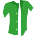 download Blue Shirt clipart image with 270 hue color