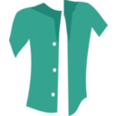 download Blue Shirt clipart image with 315 hue color