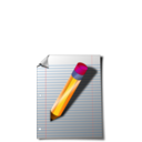 download Notepad clipart image with 0 hue color