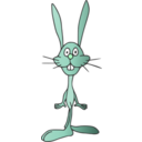 download Rabbit clipart image with 135 hue color