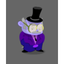 download Sneeky Mayor clipart image with 225 hue color