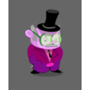 download Sneeky Mayor clipart image with 270 hue color