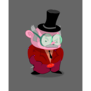 download Sneeky Mayor clipart image with 315 hue color