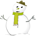 download Snowman clipart image with 45 hue color