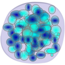 download Basophil clipart image with 270 hue color