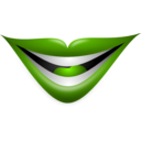 download Joker Smile clipart image with 90 hue color