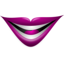 download Joker Smile clipart image with 315 hue color