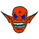 download Ice Goblin clipart image with 180 hue color
