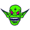 download Ice Goblin clipart image with 270 hue color