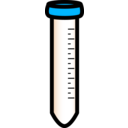 download Conical Tube clipart image with 180 hue color