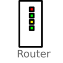 download Router Labelled clipart image with 0 hue color