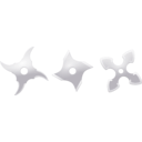 download Shurikens clipart image with 180 hue color