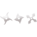 download Shurikens clipart image with 270 hue color