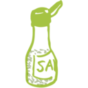 download Salt clipart image with 225 hue color