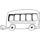 download Bus clipart image with 90 hue color