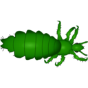 download Louse clipart image with 90 hue color