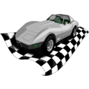 download Checkervette clipart image with 135 hue color