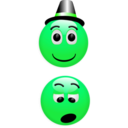 download Smiley 2 clipart image with 90 hue color