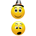 download Smiley 2 clipart image with 0 hue color