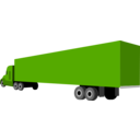 download Truck And Trailer clipart image with 90 hue color