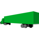 download Truck And Trailer clipart image with 135 hue color