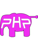 download Php Elephant clipart image with 90 hue color