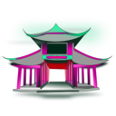 download Chinese Architecure clipart image with 315 hue color
