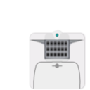 download Motion Detector clipart image with 180 hue color