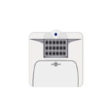 download Motion Detector clipart image with 225 hue color