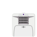 download Motion Detector clipart image with 270 hue color