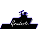 download Graduate 2 clipart image with 225 hue color