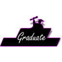 download Graduate 2 clipart image with 270 hue color