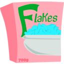 download Special Flakes clipart image with 135 hue color