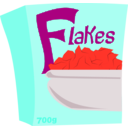 download Special Flakes clipart image with 315 hue color