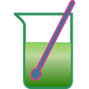 download Flask Icon clipart image with 270 hue color