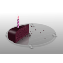 download Birthday Cake clipart image with 315 hue color