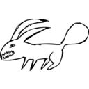 download Hare Of Misdestiny 2 clipart image with 225 hue color