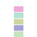 download Colored And White Index Cards clipart image with 270 hue color
