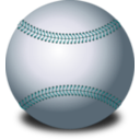 download Baseball clipart image with 180 hue color