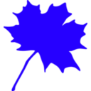download Maple Leaf clipart image with 225 hue color
