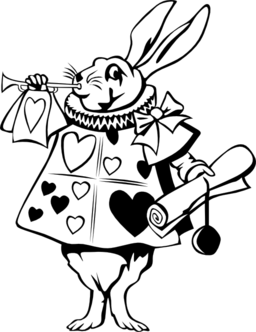 Rabbit From Alice In Wonderland
