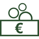 download Money Symbol clipart image with 270 hue color