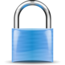 download Padlock Orange clipart image with 180 hue color