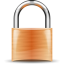 download Padlock Orange clipart image with 0 hue color