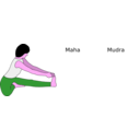 download Maha Mudra clipart image with 270 hue color