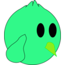 download Yellow Chick clipart image with 90 hue color
